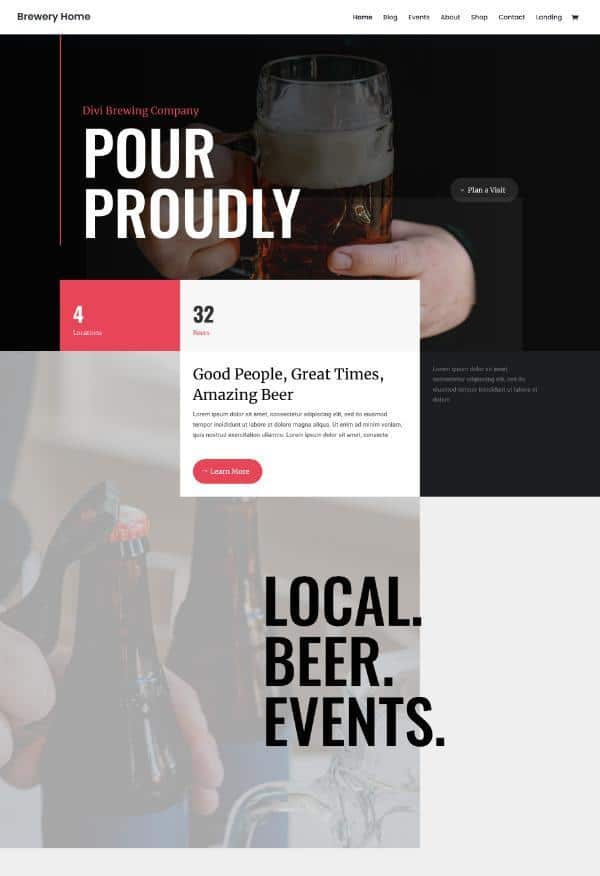 Brewery Website
