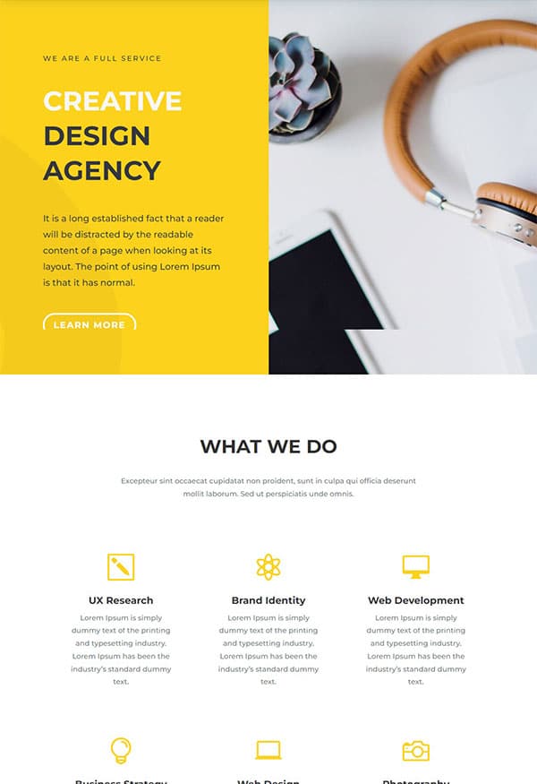 Design Agency Website