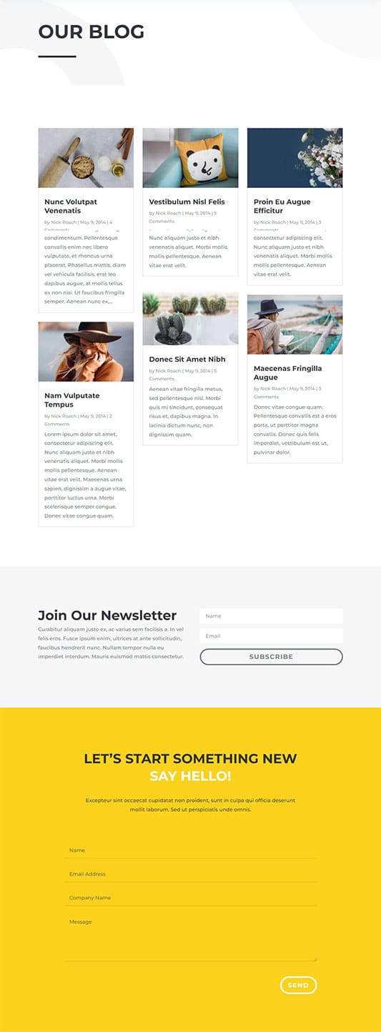 Design Agency Website AboutDesign Agency Website Blog