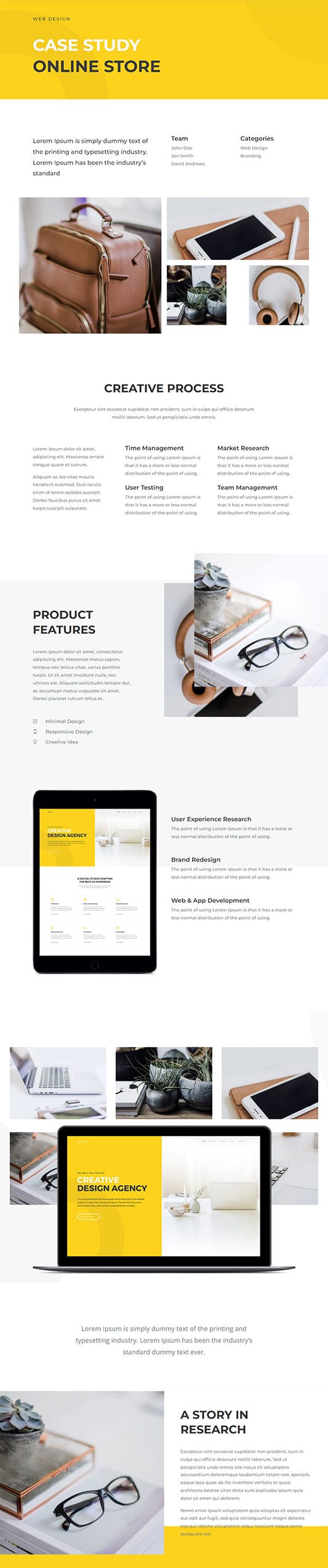 Design Agency Website AboutDesign Agency Website Case Study