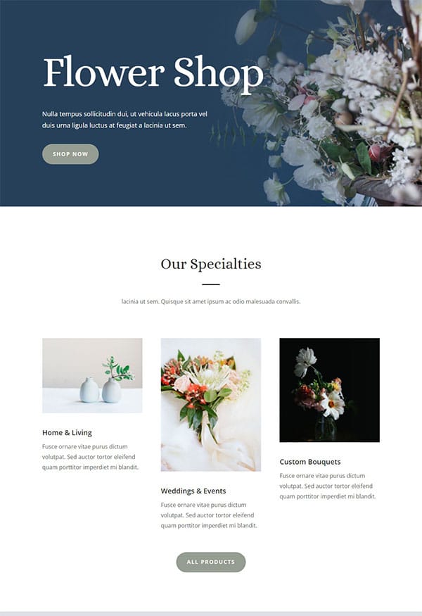 Florist Website