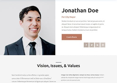 Political Candidate
